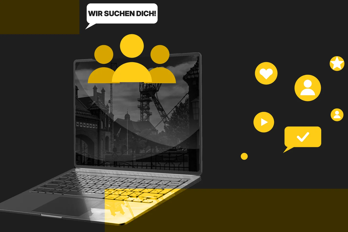 Mitarbeiter über Social Media gewinnen