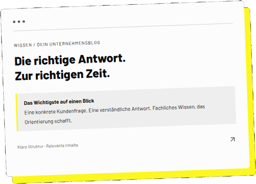 Nicht einfach Text – SEO-Blogbeiträge von Studio Kalido